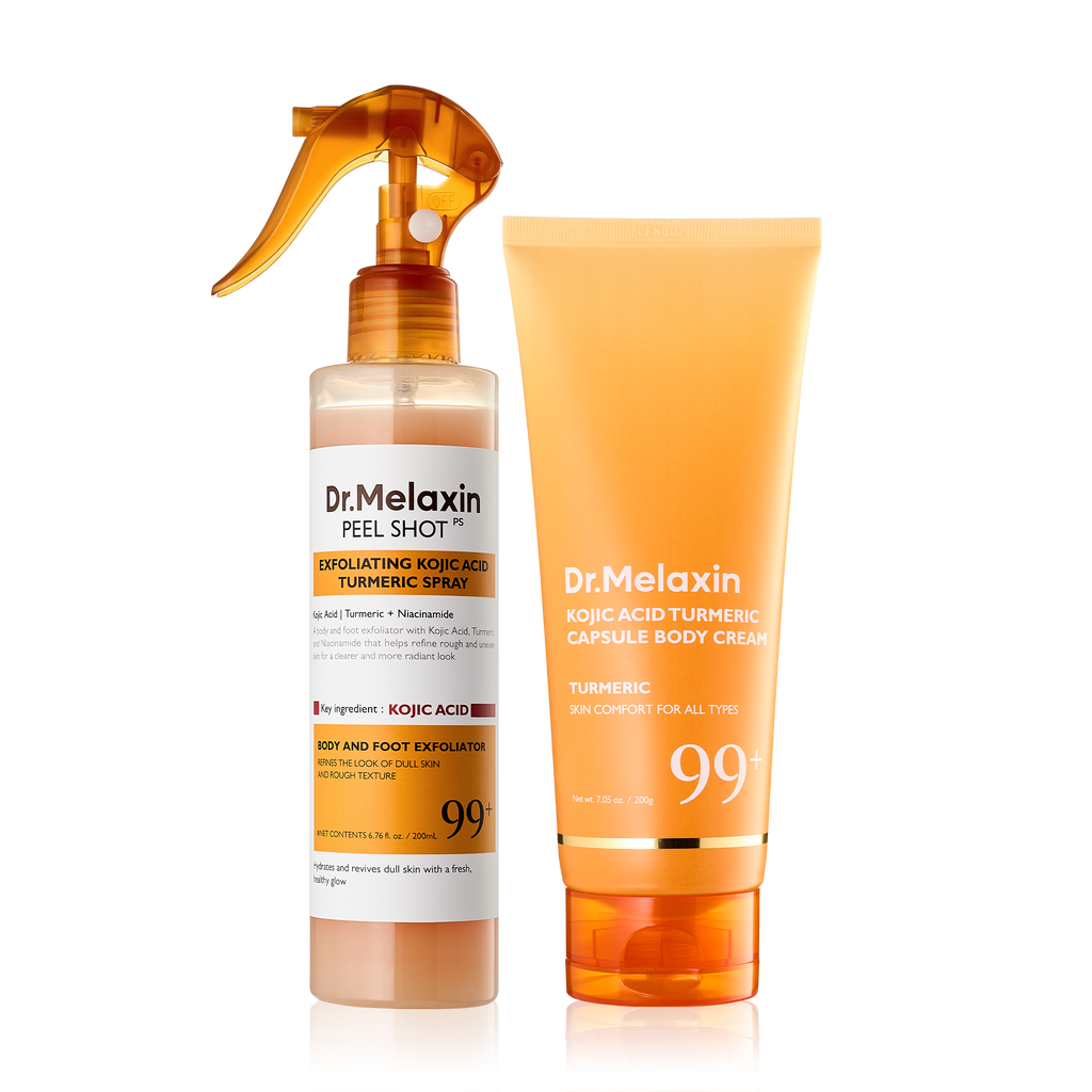Kojic Acid Amber Face & Body Care Set