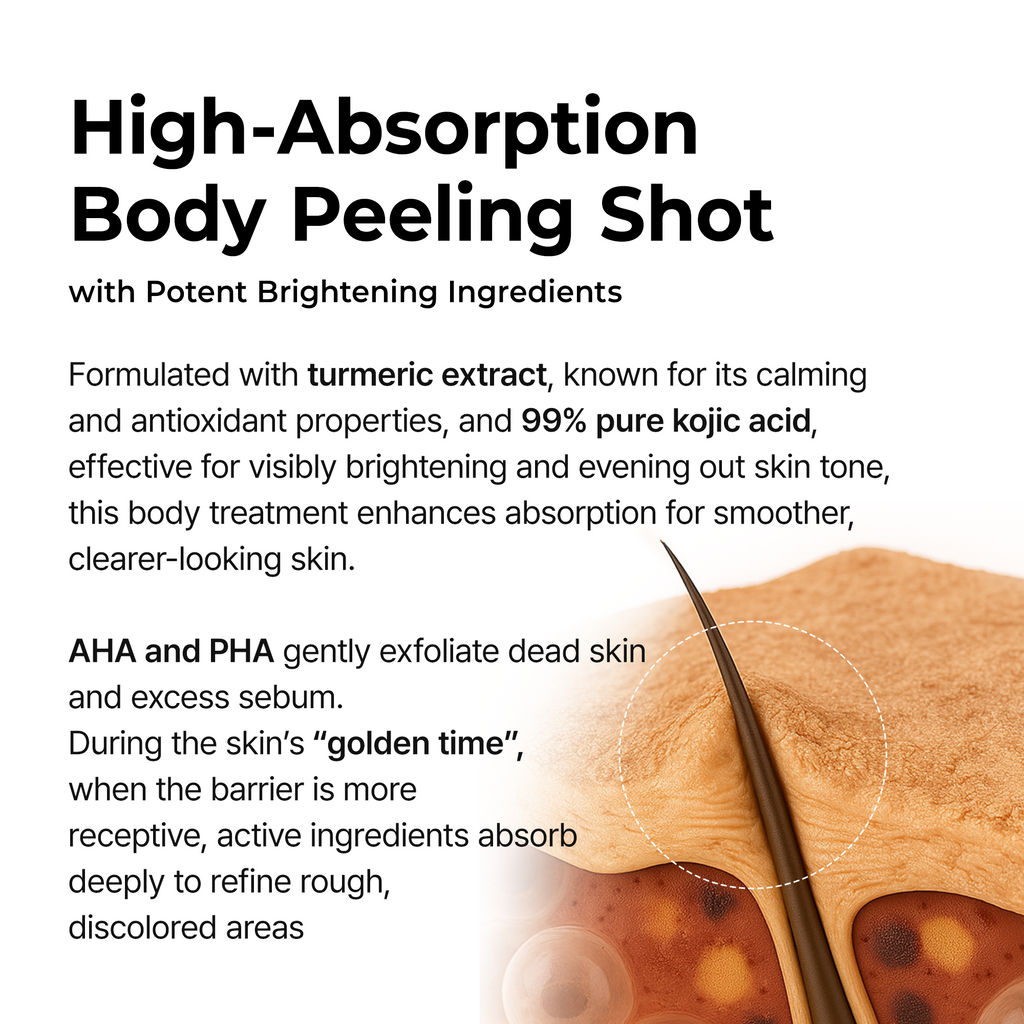 Peel Shot Glow Rice Ampoule Duo & Kojic Acid Duo